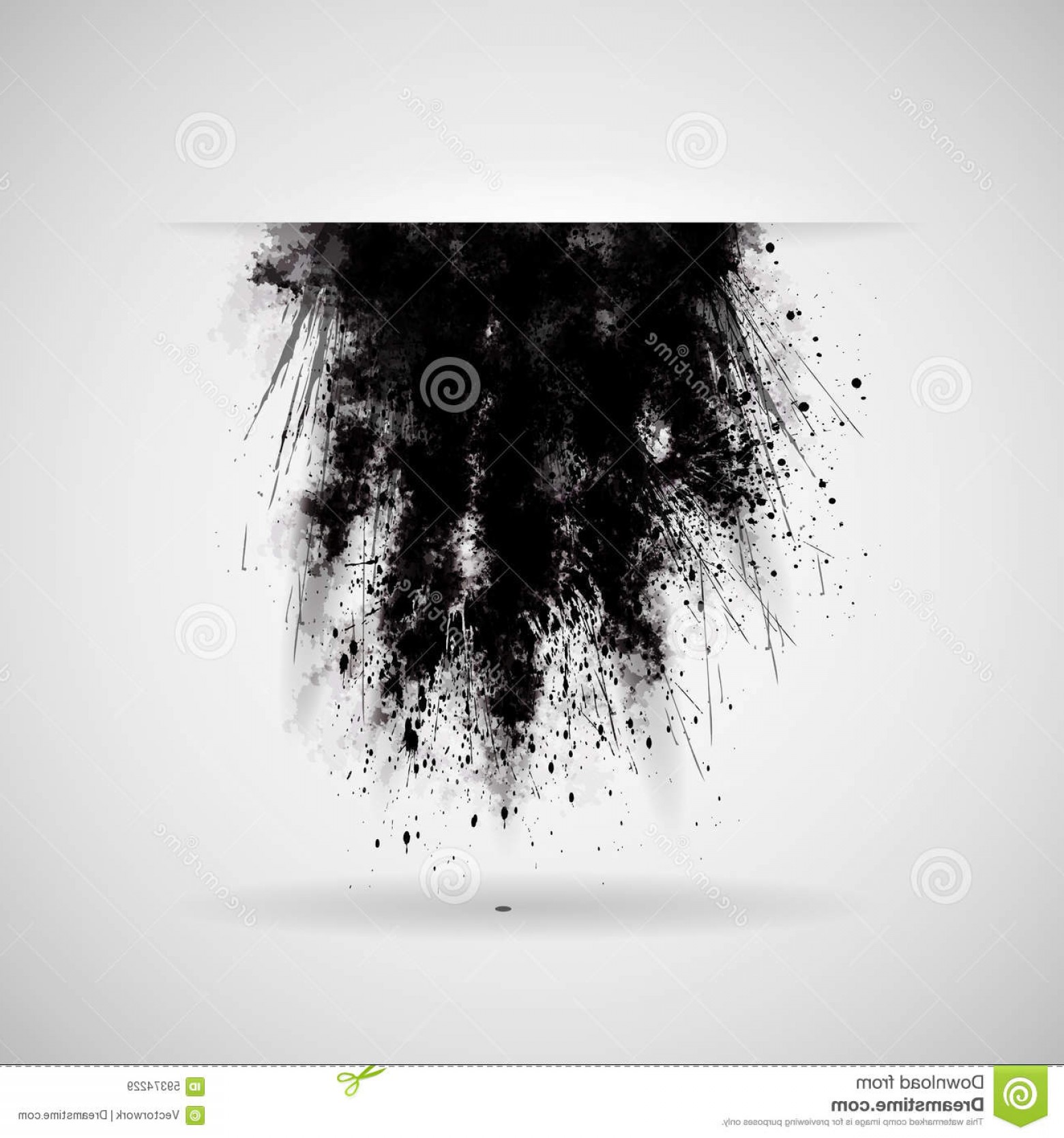 1560x1668 Stock Illustration Cloud Explosion Dirt Grunge Style Black