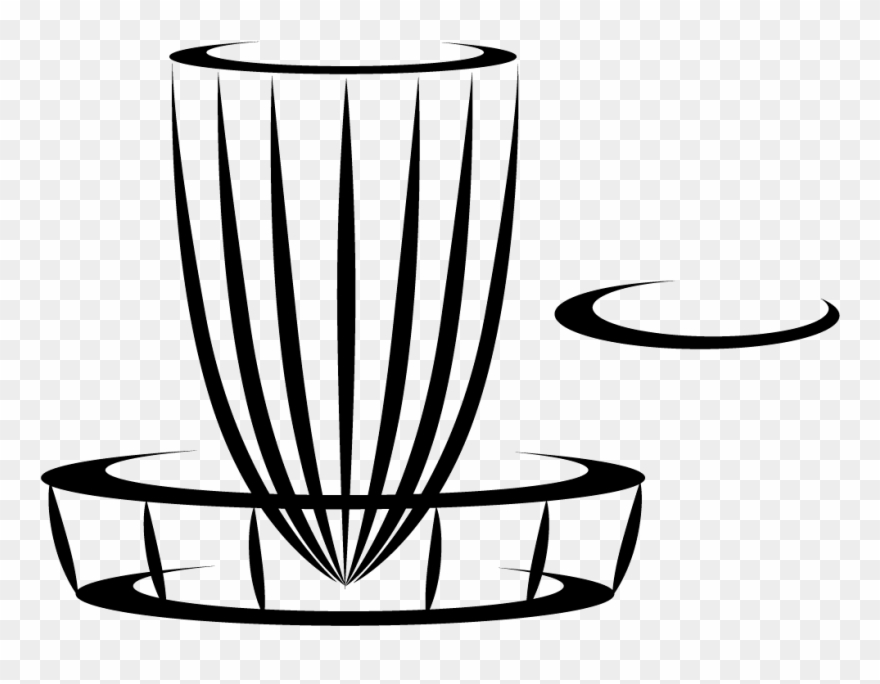 Decal, Sticker, Silhouette Files, Disc Golf Basket 880x684 Decal, Sticker, Silhouette Files, Disc Golf Basket