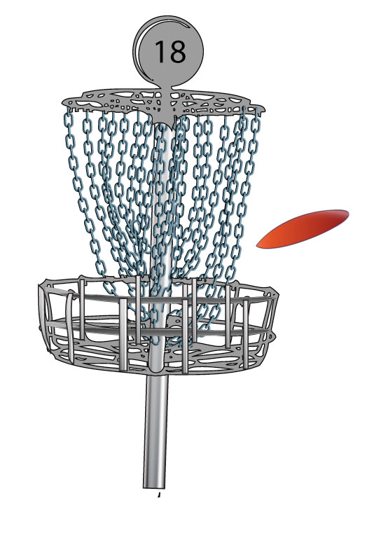 Vector Images for 'Disc golf'. 