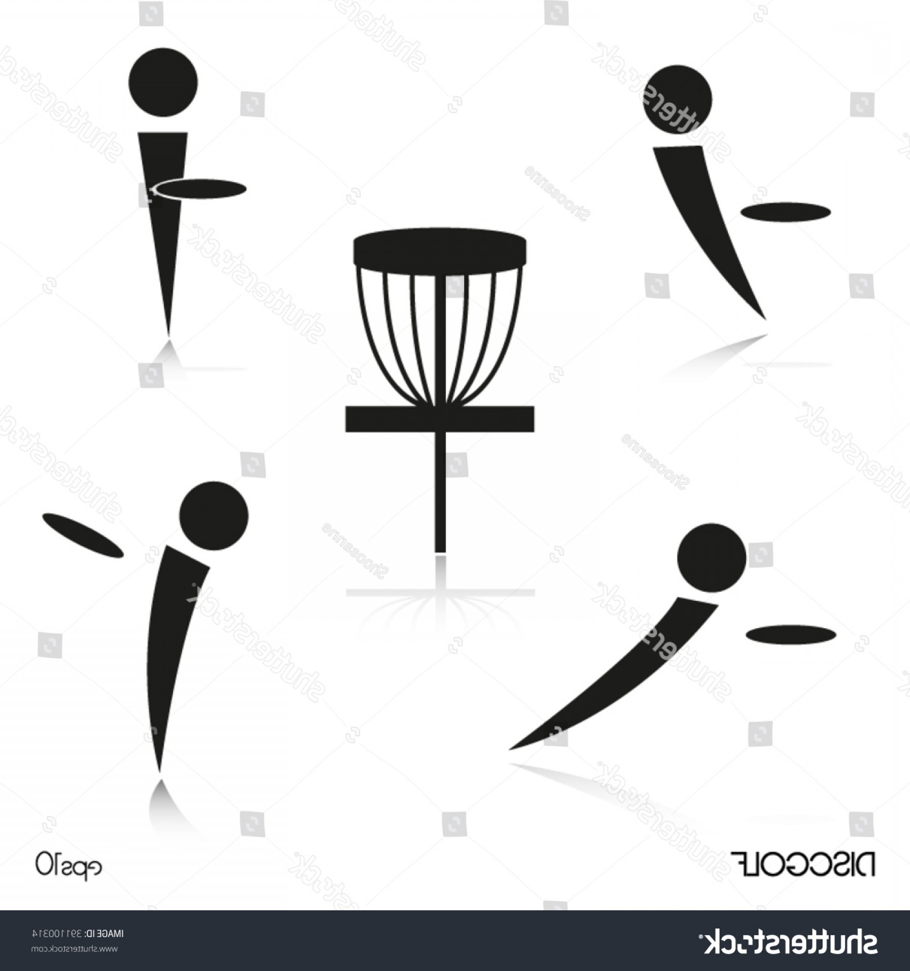 1800x1920 Set Sport Icons Disc Golf Pictogram Geekchicpro