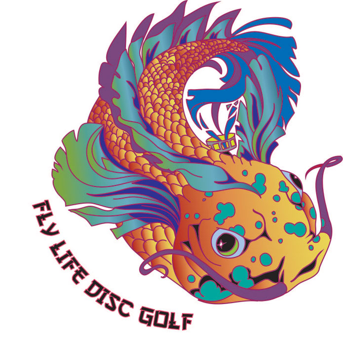 695x720 Fly Life Disc Golf Ashely Josephine Artist