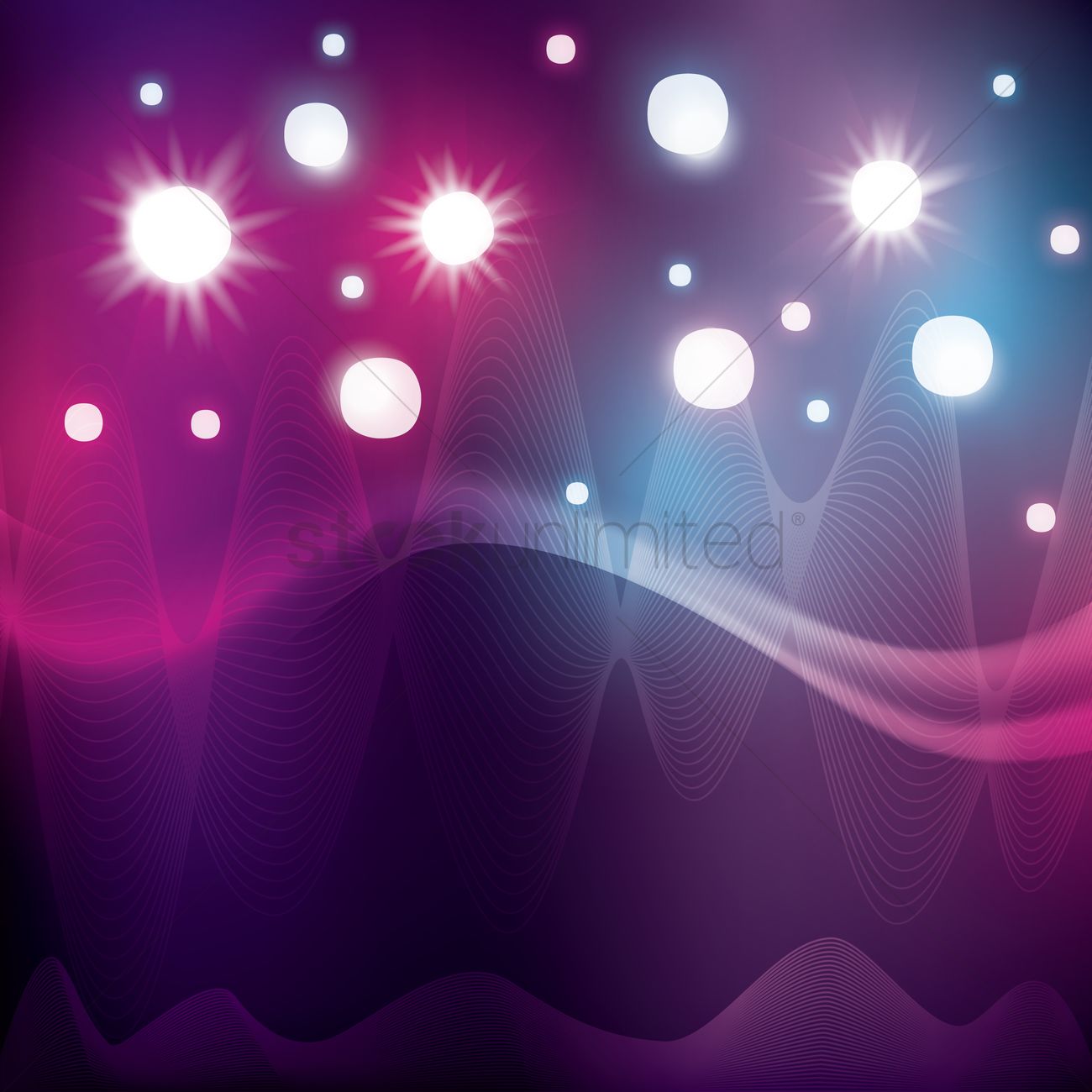 1300x1300 Disco Background Vector Image