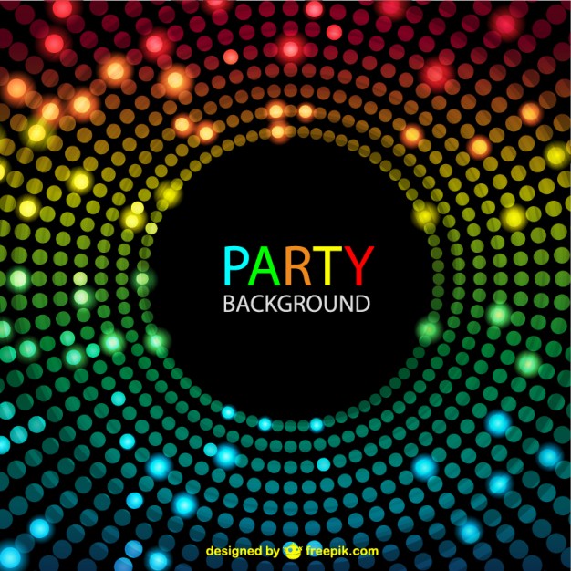 626x626 Disco Lights Background Vector Free Download