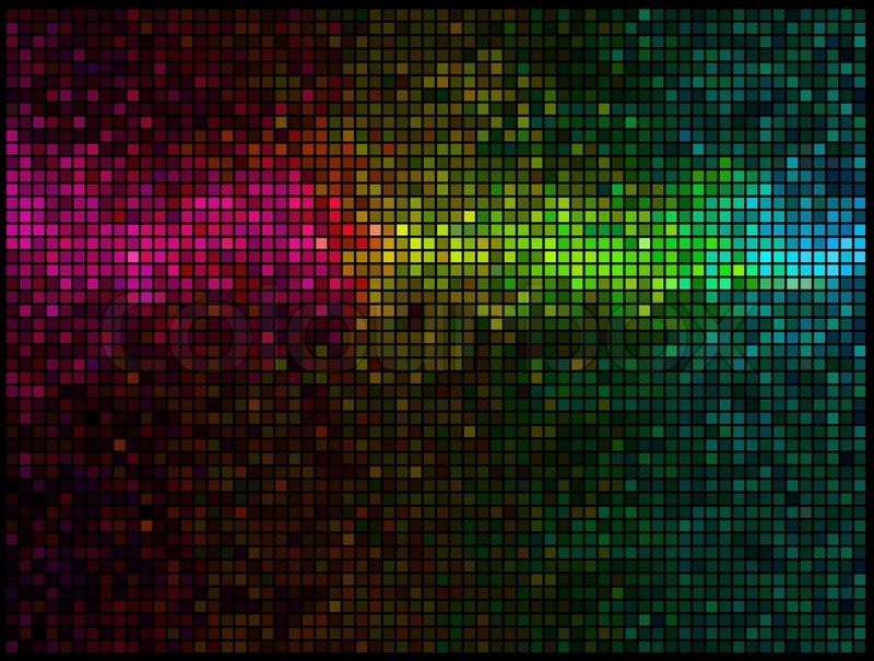 800x605 Multicolor Abstract Lights Gold Disco Stock Vector Colourbox