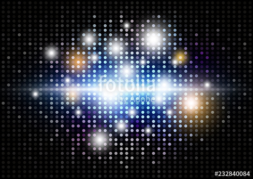 500x354 Abstract Modern Light Disco Background Vector Illustration Stock