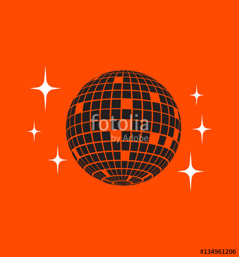 466x500 Disco Ball Vector Icon Stock Image And Royalty Free Vector