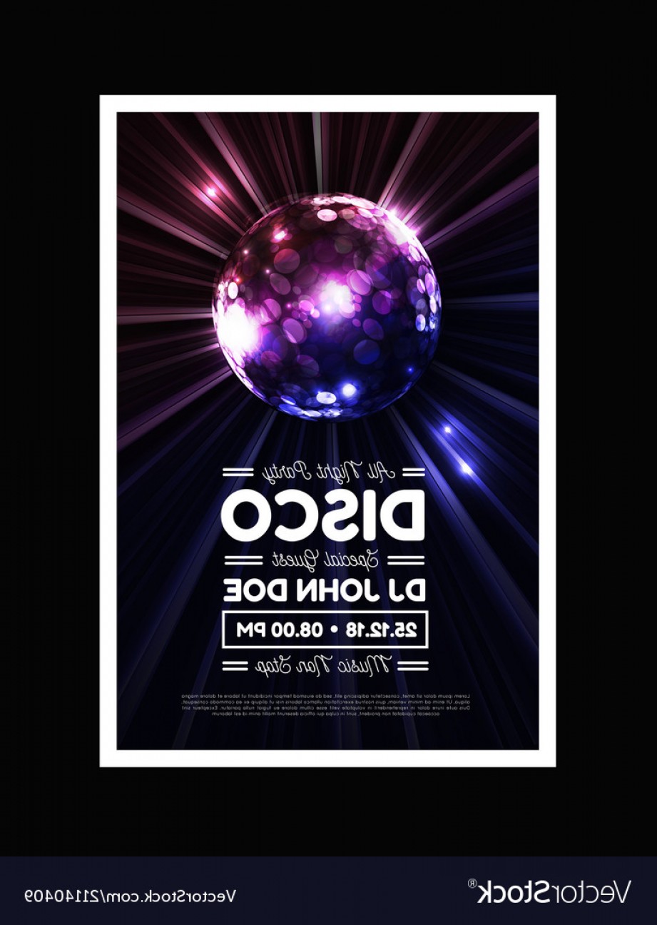 921x1296 Disco Party Vector Hoodamathrun
