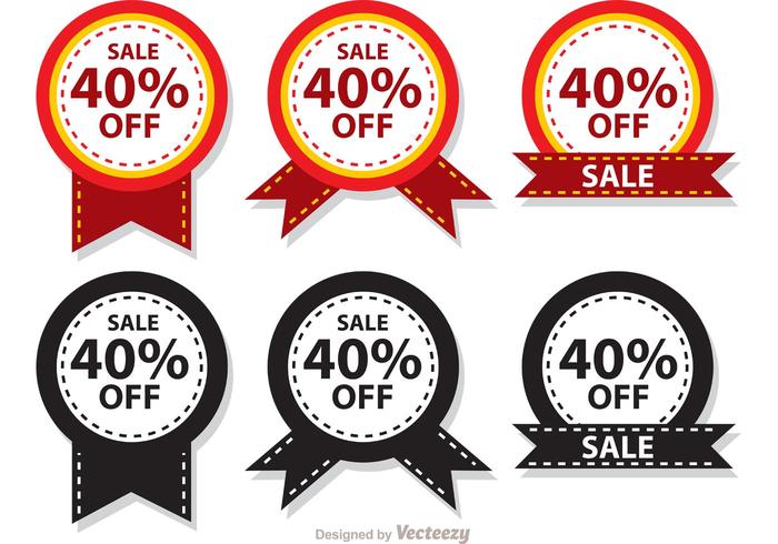 Sale Percent Off Badge Vectors 700x490 Sale Percent Off Badge Vectors