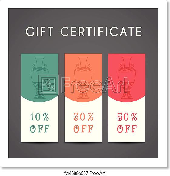 561x581 Free Art Print Of Arabic Discount Coupon Template Ornamental