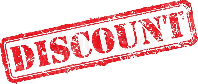 800x341 Discount Rubber Stamp Vector Stock Vector Colourbox