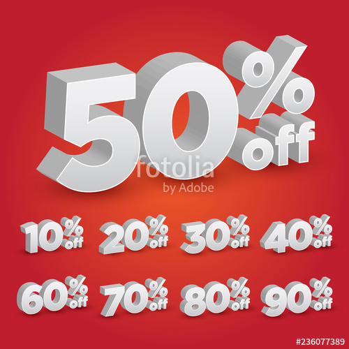 500x500 Set Of Promotional Discount