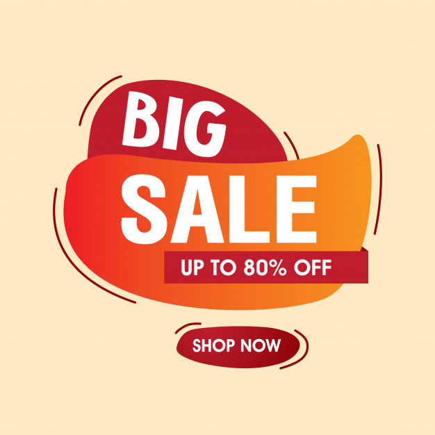 626x626 Big Sale Banner Sale And Discount Vector Vector Premium Download