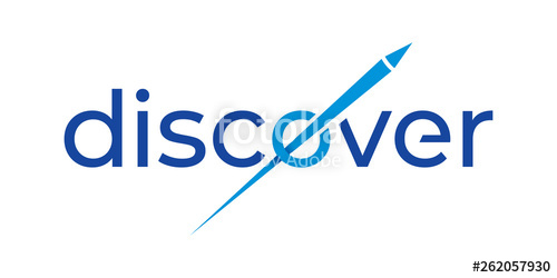 500x250 Discover Logo Vector Discover Logo Design Stock Image