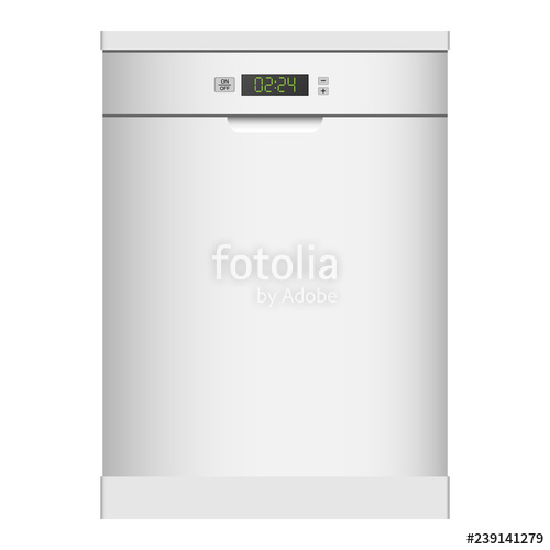 500x500 Dishwasher Icon Realistic Illustration Of Dishwasher Vector Icon