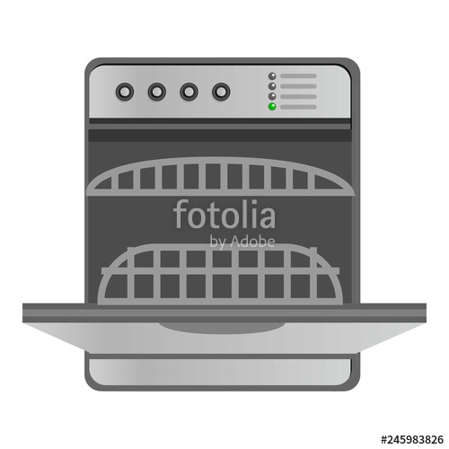 500x500 Open Dishwasher Icon Cartoon Of Open Dishwasher Vector Icon