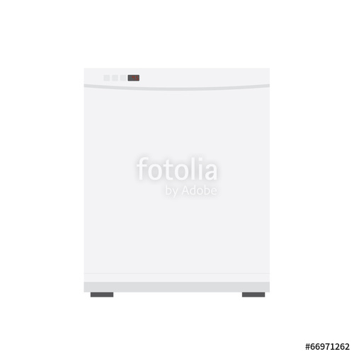500x500 Dishwasher Vector Illustration Stock Image And Royalty Free