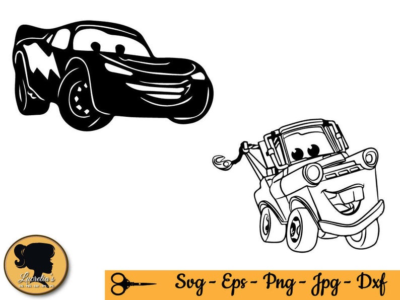 Disney Cars Lightning Mcqueen Silhouettes For Etsy 794x596 Disney Cars Lightning Mcqueen Silhouettes For Etsy