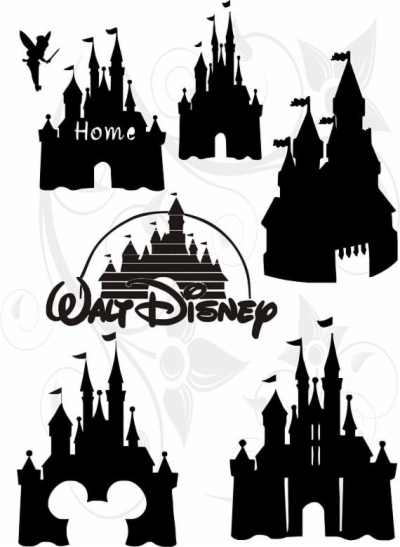 400x547 Search Result For Disney Castle Silhouette, Png Download For Free