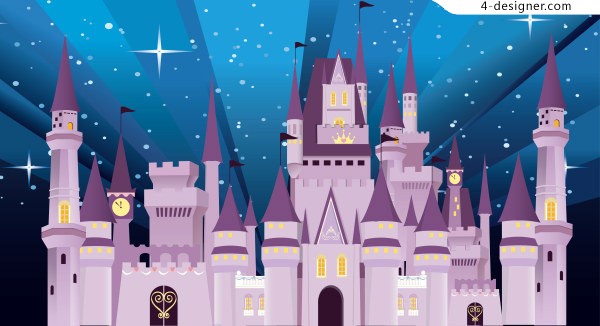 Disney Castle Vector