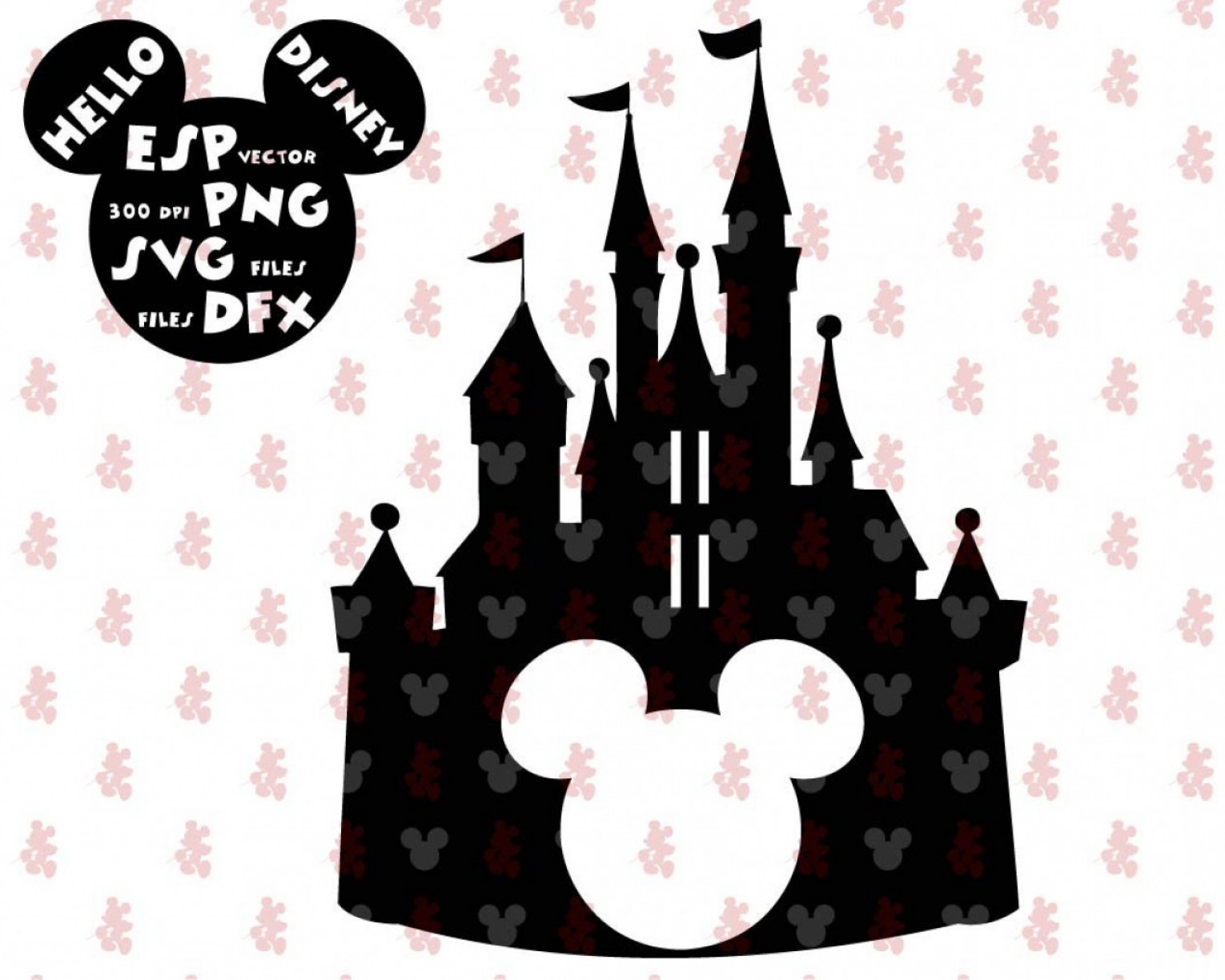 Disney Castle Vector at Vectorified.com | Collection of Disney Castle ...