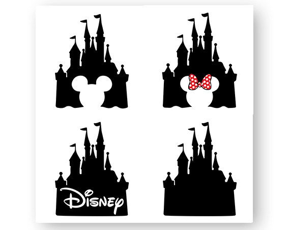 570x452 Disney, Castle, Mickey, Minnie, Mouse, Icon, Head, Ears, Digital