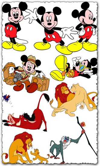 331x550 Disney Cartoon Vector