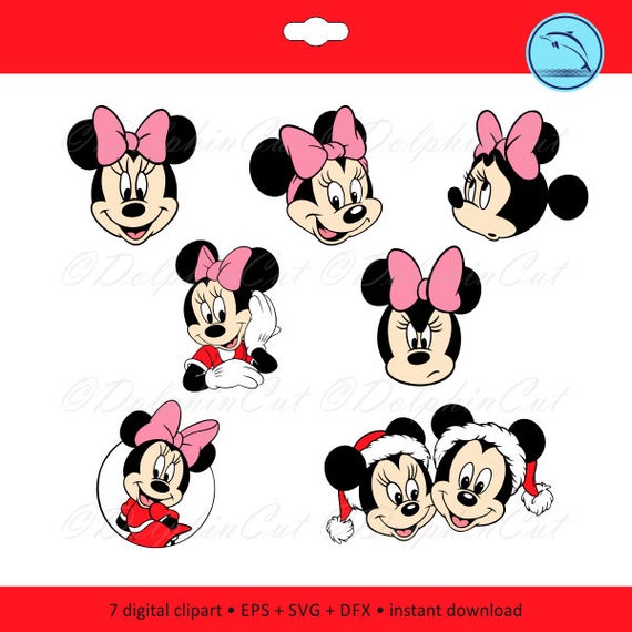 570x570 Minnie Mouse Head Disney Character Logo Image Silhouettes Etsy