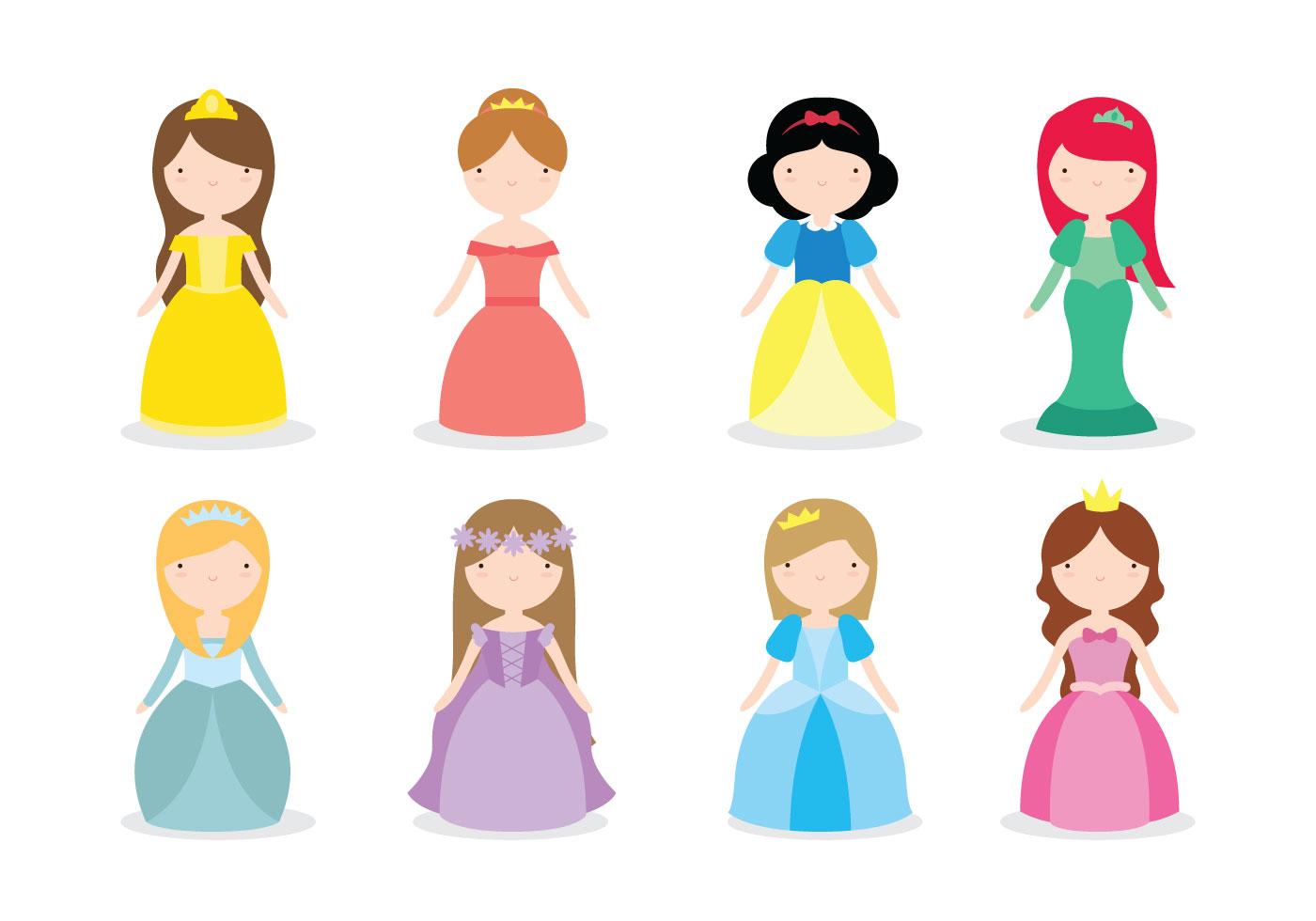 1400x980 Top Disney Female Cartoon Characters Vector Cdr Vector Images Design