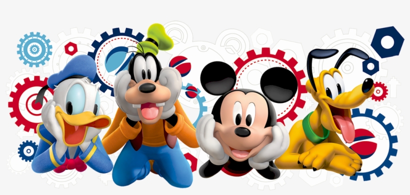 820x390 Mickey Mouse Vector Free Transparent Background Png