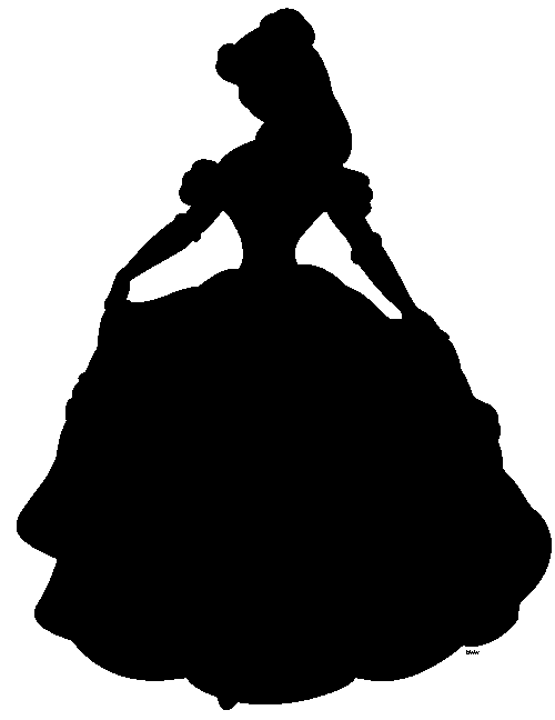 Disney Princess Silhouette Vector at Collection of