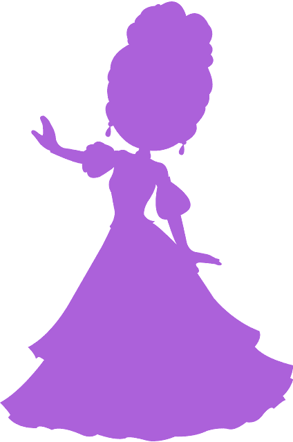 Disney Princess Silhouette Vector At Collection Of Disney Princess Silhouette 
