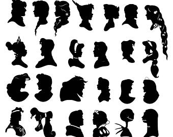Huge Collection Of 'disney Character Silhouette Printables 340x270 Huge Collection Of 'disney Character Silhouette Printables