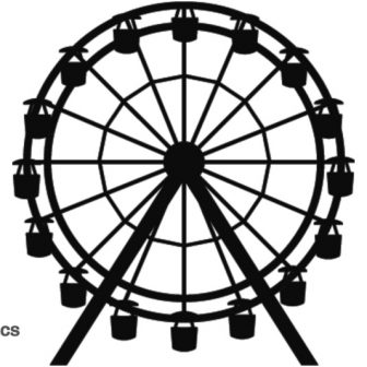 336x336 London Ferris Wheel Drawing Cartoon Disney Vector Books Broken