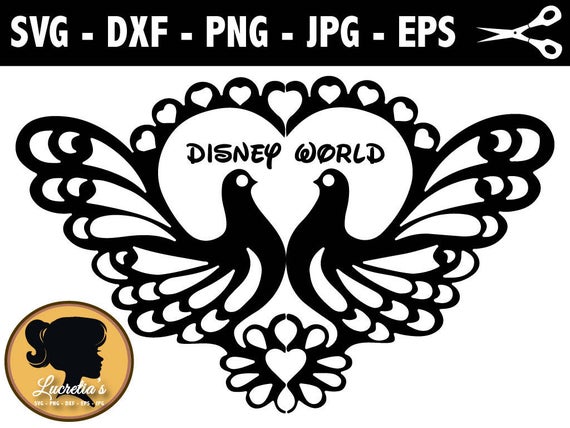 570x428 Disney World Love Peacock Vector Art Clipart Etsy