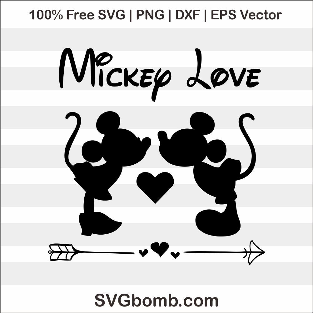1002x1002 Free Mickey Minnie Mouse Love Disney Stencils