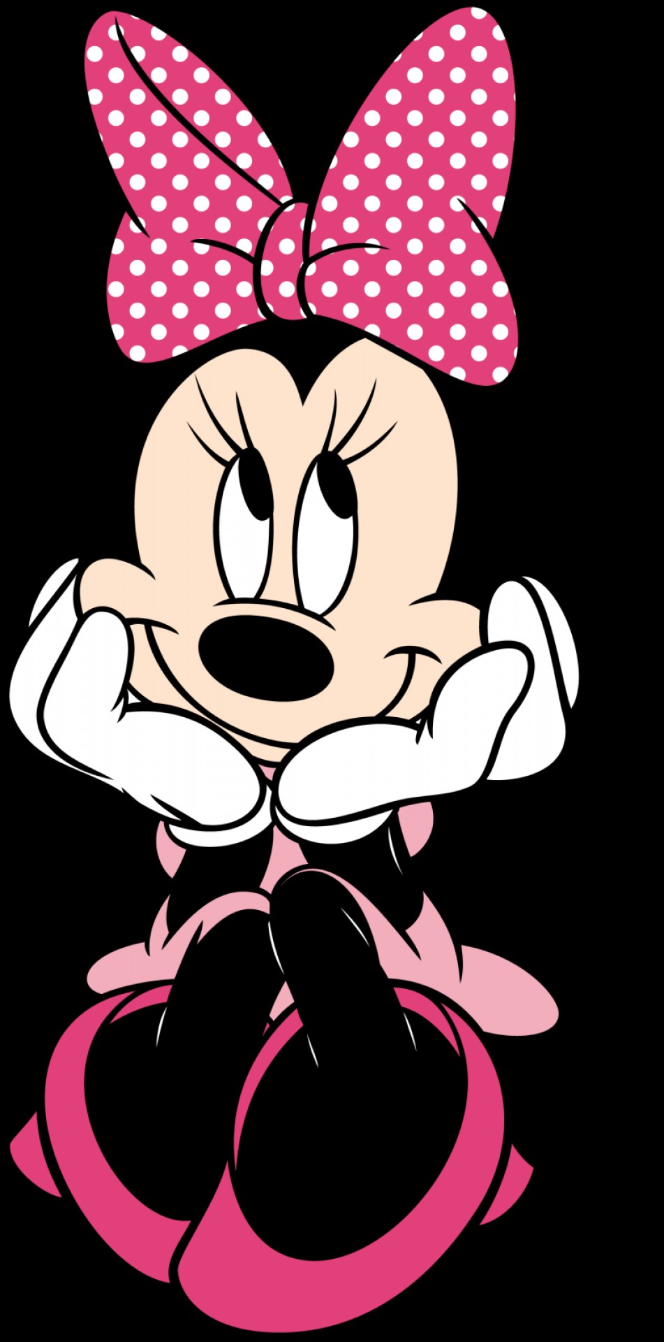 951x1920 Minnie Mouse Vector Art Savoyuptown