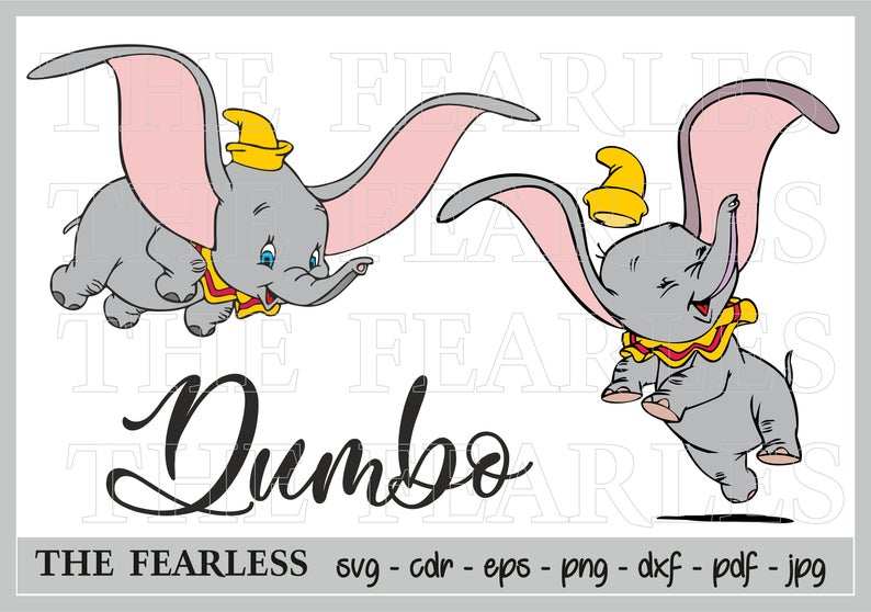 794x558 Dumbo Walt Disney Vector Art Clip Formats Png Etsy