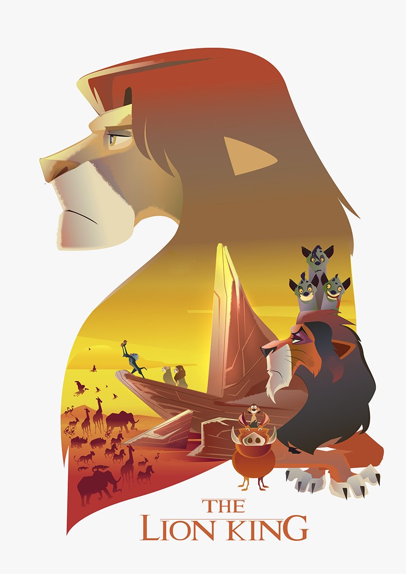 835x1181 The Lion King Illustration Tribute