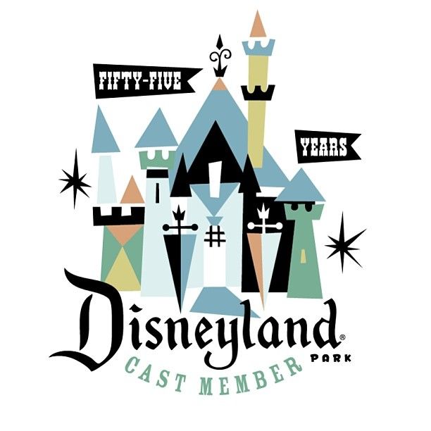 612x612 Logo For Cast Members Commemorating Anniversary Of Disneyland