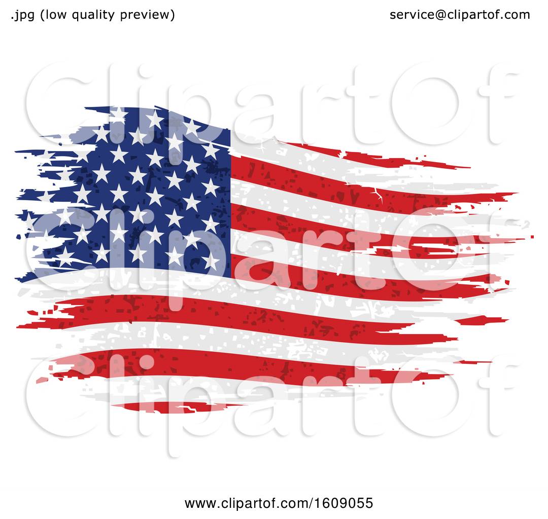 1080x1024 Clipart Of A Distressed And Torn American Flag