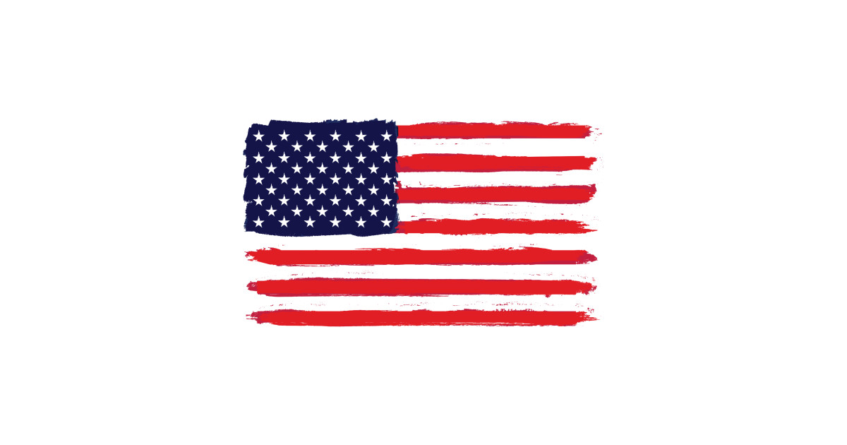 1200x630 Vintage Vector American Flag Usa