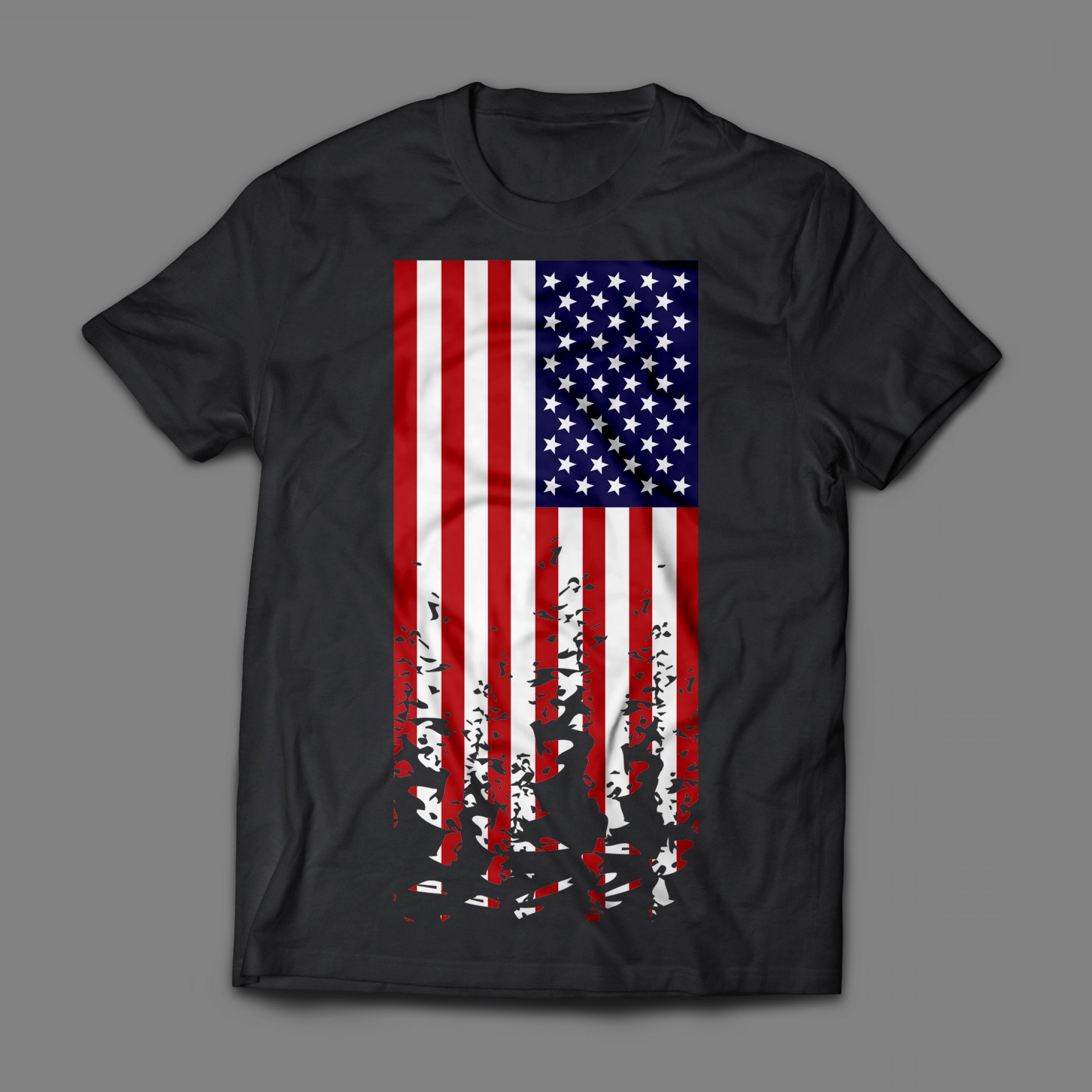 2160x2160 Distressed American Flag Independence Day Presidents Day