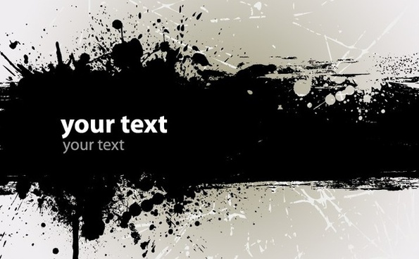 595x368 Grunge Free Vector Download