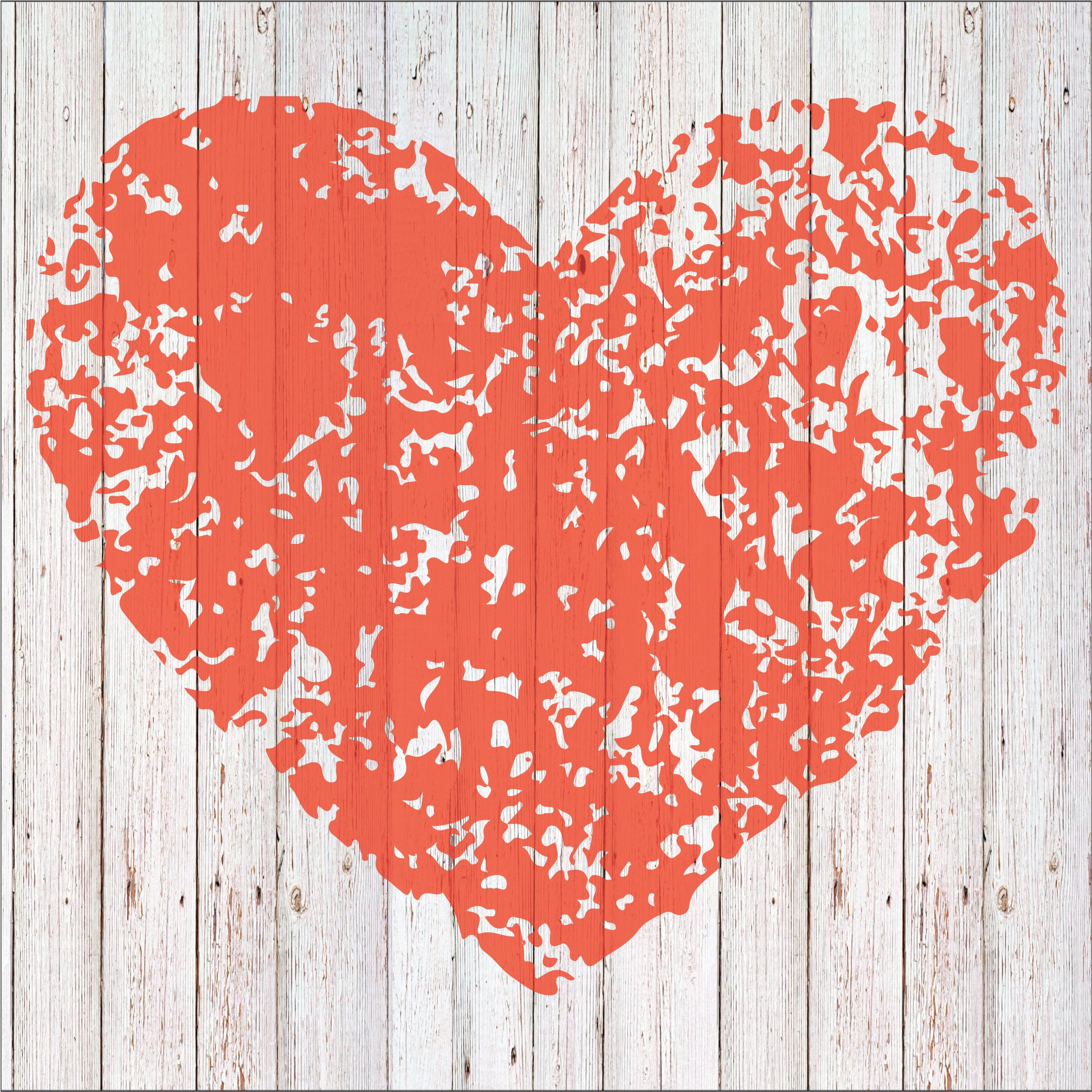 2084x2084 Heart Distressed Vintage Retro Valentine'ssvg Etsy