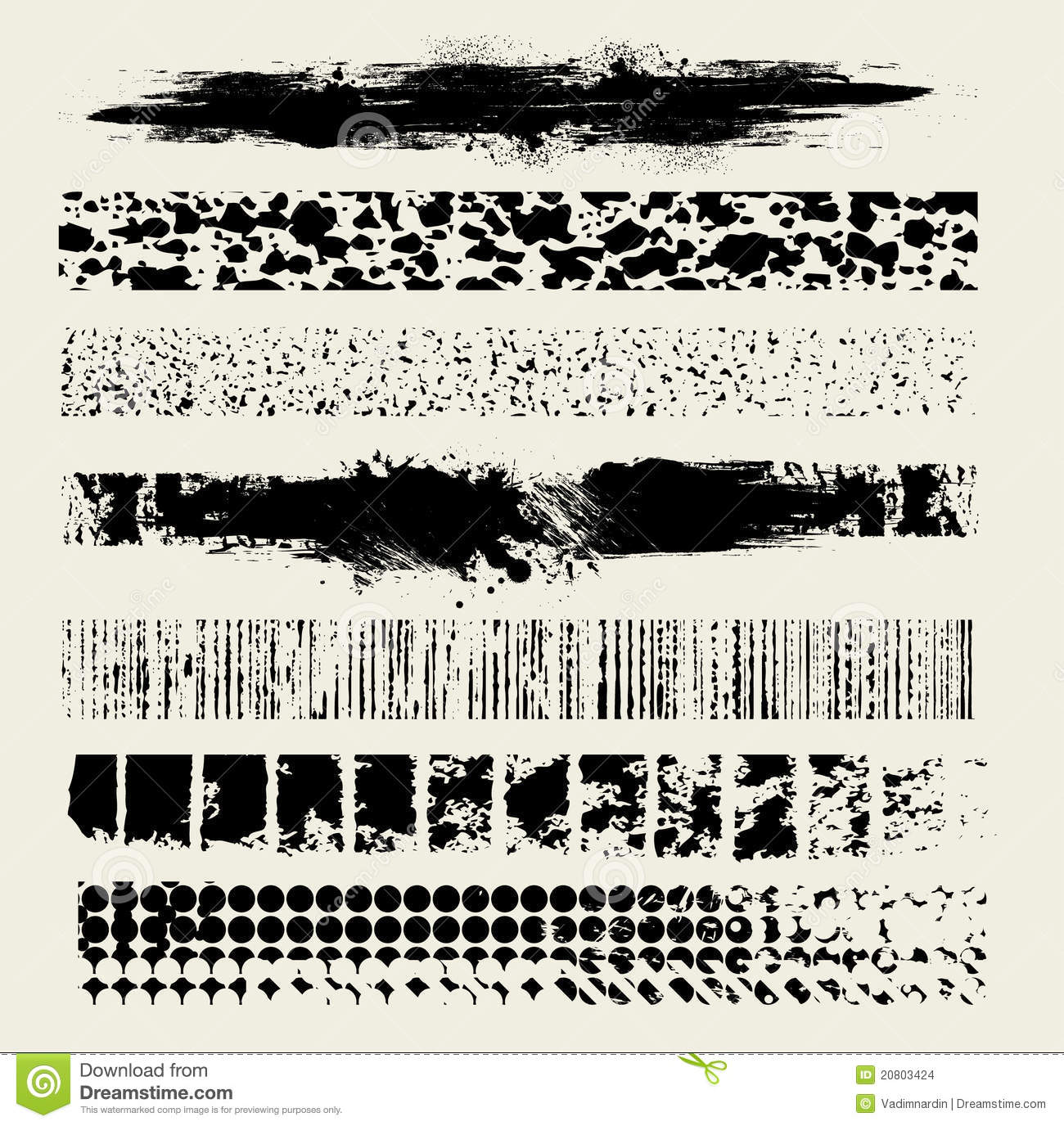 Distressed Lines Vector