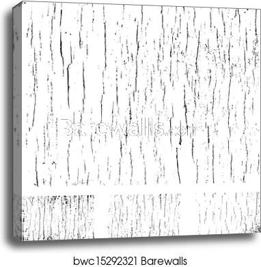 382x390 Vector Distressed Lines Overlay, Canvas Print Barewalls Posters