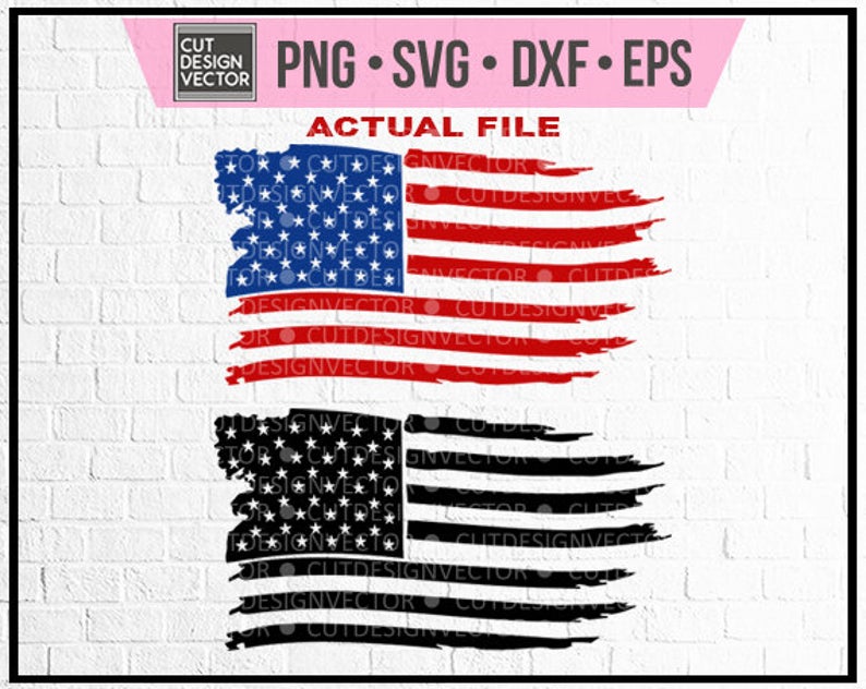 Distressed Us Flag Vector at Vectorified.com | Collection of Distressed ...