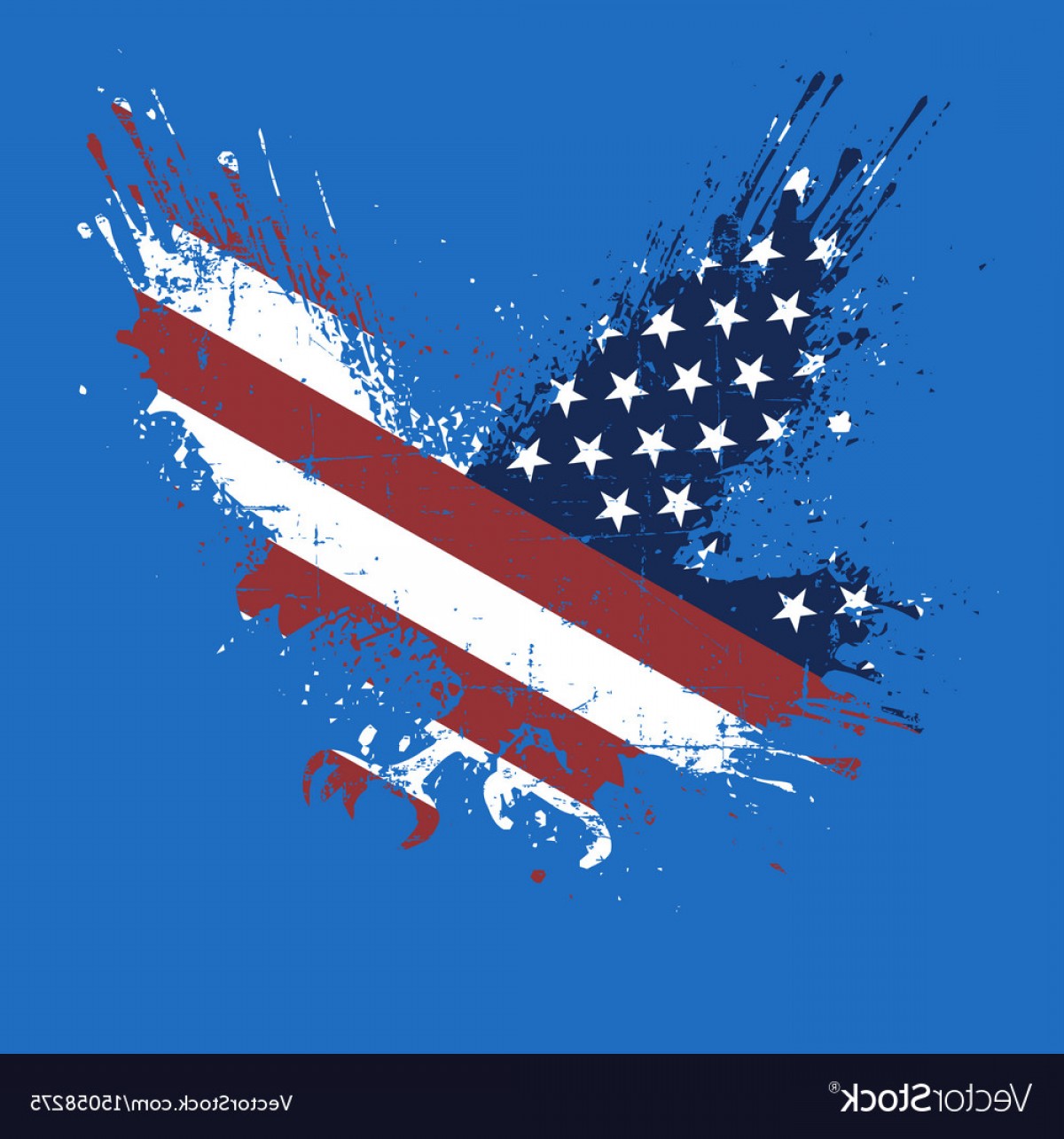 1200x1284 Distressed Us Flag Vector Graphic Hoodamathrun