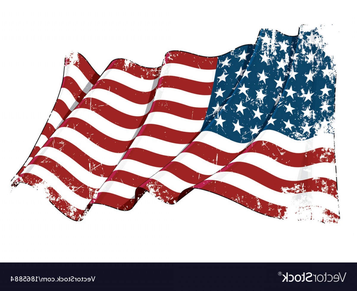 Distressed Us Flag Vector at Vectorified.com | Collection of Distressed ...