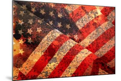 Distressed American Flag Vector Photographic Print 400x268 Distressed American Flag Vector Photographic Print